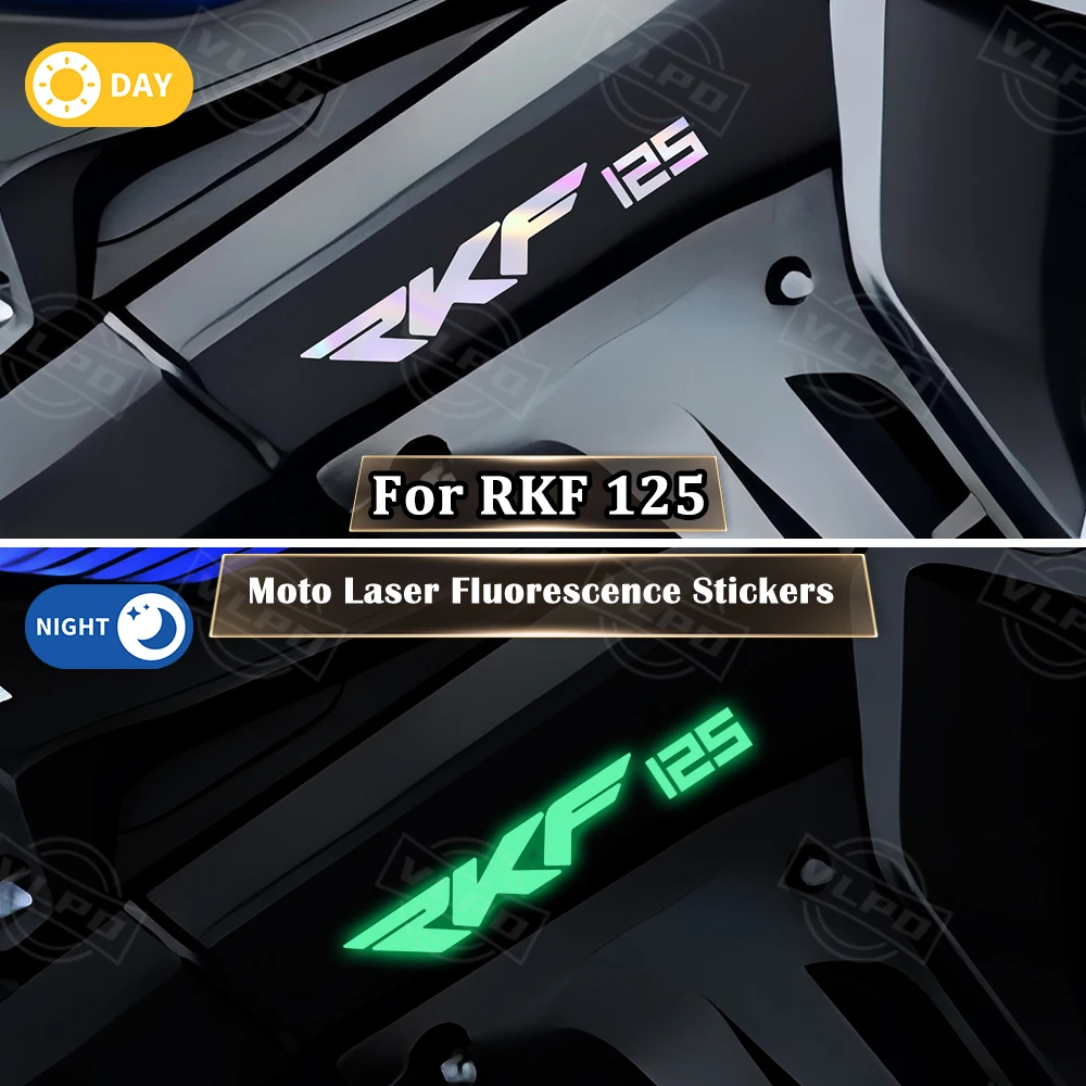 For KEEWAY RKF 125 RKF125 2018 2019 2020 2021 2022 2023 2024 Accessories Motorcycle Laser Stickers Waterproof Decals