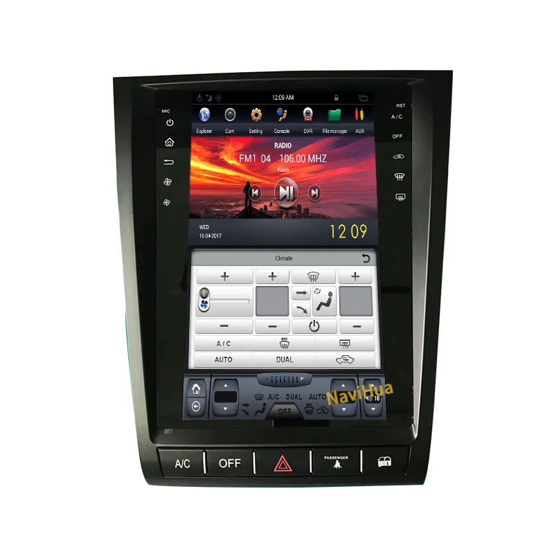 

Player 11.8 Inch Vertical Touch Screen Android Car DVD Player for Style GS GS300 GS430 2004-2011