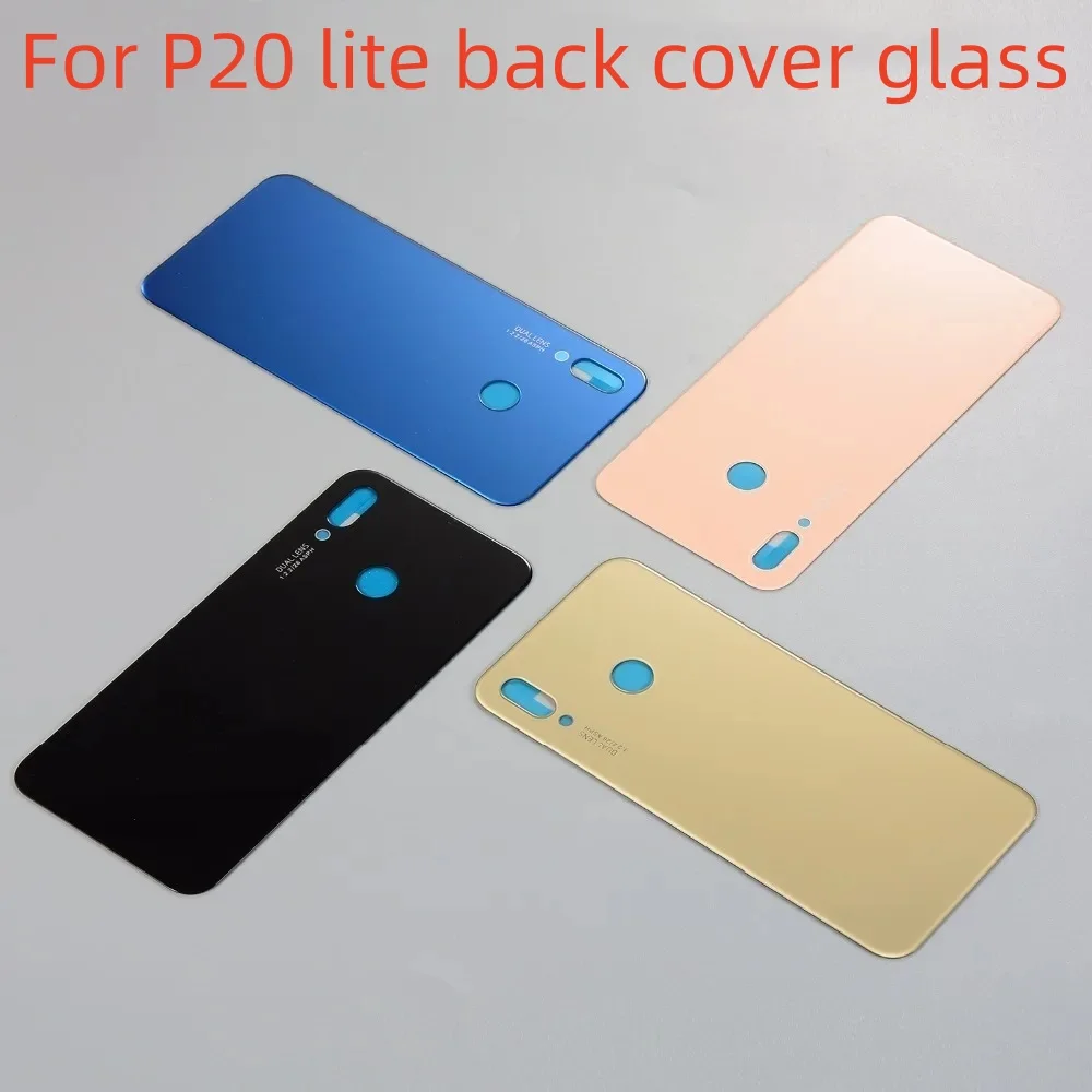 

Back cover glass For Huawei P20 Lite battery cover Door Back P20 Lite Battery Door Replacement Parts P20lite Back Cover case