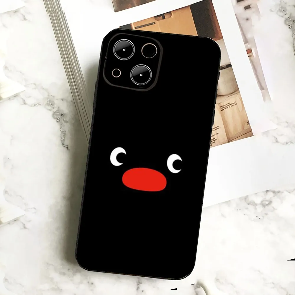 Cartoon P-Pingu P-Penguin  Phone Case  For IPHONE 15,13,14,12,Mini ,11, Xr, X ,Xs Pro Max 8, 7 Plus Back Cover