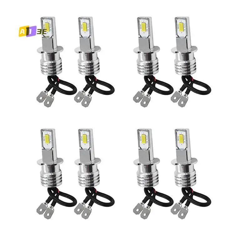

A03E-8X H3 Super Bright LED Headlight Fog Light Driving Lamp Bulb Kit 6000K White 100W