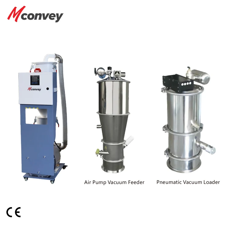 Automatic ss304 dust-free feeding Vacuum feeder transfer system conveyor air drive vacuum feeder for powder granule