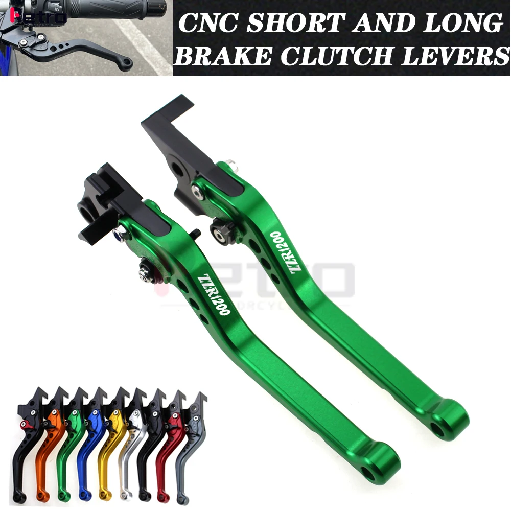 

For Kawasaki ZZR1200 ZZR 1200 2002 2003 2004 2005 Motorcycle Accessories Long / Short Handles Brake Clutch Levers