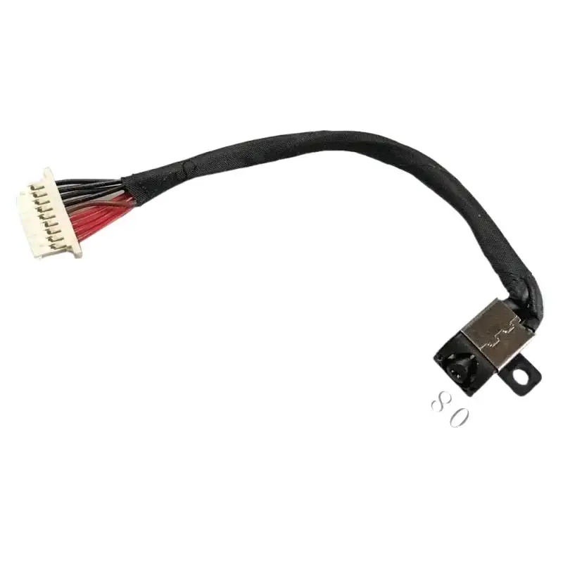 

WYORESY Laptop Dc Jack Cable Charging Port Plug Connector 048jwv 48jwv For Dell Inspiron 15 7590 7591 7580 P83f P83f001 #