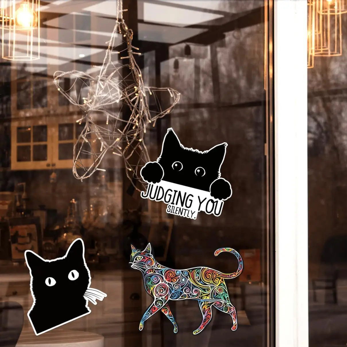 

Waterproof Stickers - Cute Funny Decals for Laptops, Cups & Walls, Durable Vinyl Bumper Art Set