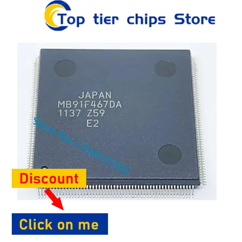 MB91F467DAPVSR 1 unids/lote MB91F467DAPVSR-GSE2 MB91F467DA MB91F467 QFP208