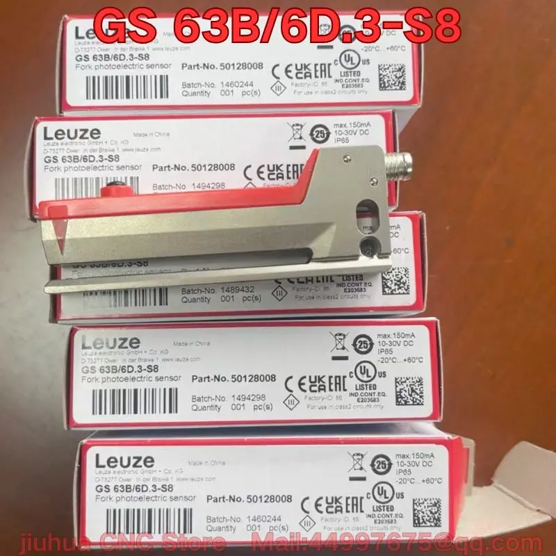

Brand-new GS 63B/6D.3-S8 slot label sensor