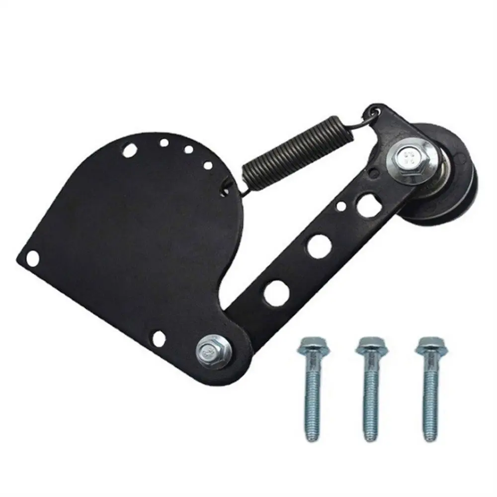 Engine Motorized Spring Loaded Chain Tensioner 2 Stroke Chain Adjuster Black Chain Tensioner Silver Black without Vibration