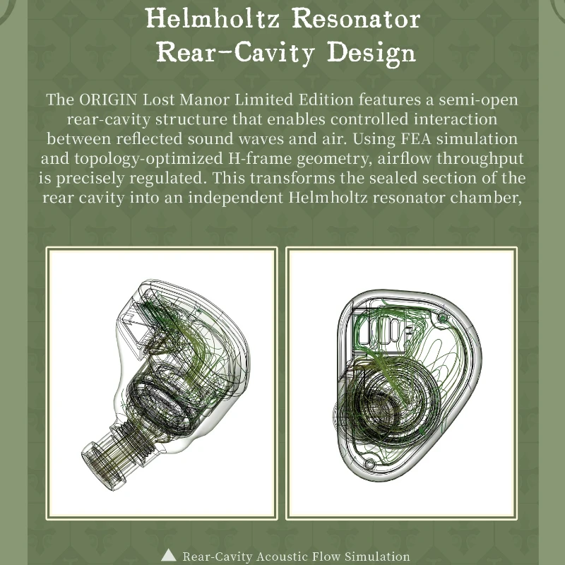 TANCHJIM ORIGIN Lost Manor إصدار محدود DMT5 ULTRA سماعات أذن داخلية ديناميكية واحدة HIFI مع قابس 3.5/4.4/TYPE-C