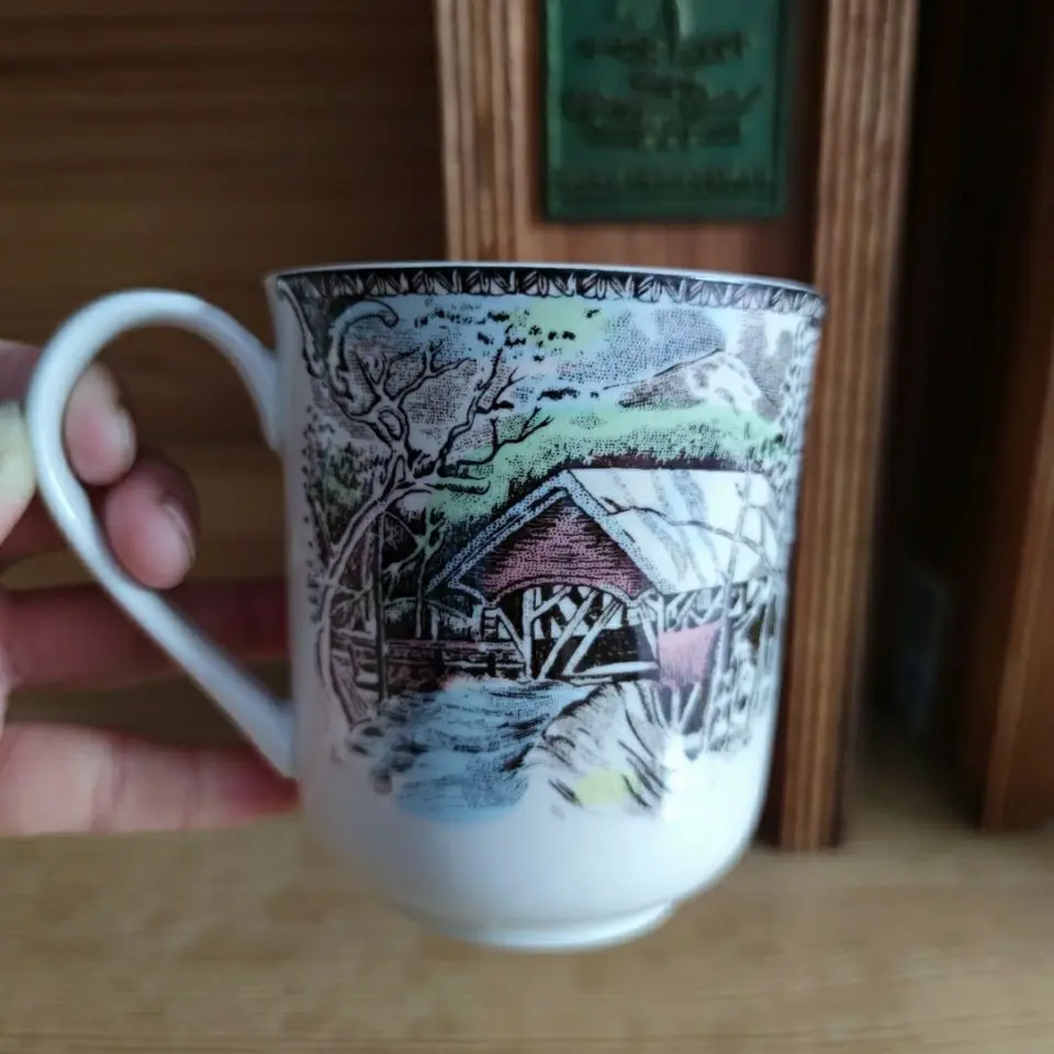 Foreign trade export tail goods ceramic manor series tableware mugs milk cups