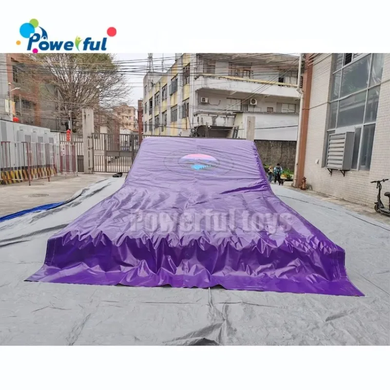 Rampa de parque de patines de estilo libre, bolsa de aire inflable para bicicleta de aterrizaje, bolsa de aire para saltar, Mtb, Bmx