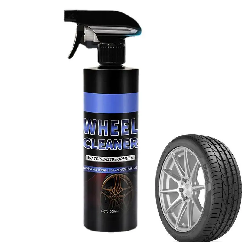 

Car Rust Removal Spray 500ml Rinse-Free Aluminum Rims Restorer Car Cleaning Supplies Cleaning Agent For Vehicles Trucks Minivans