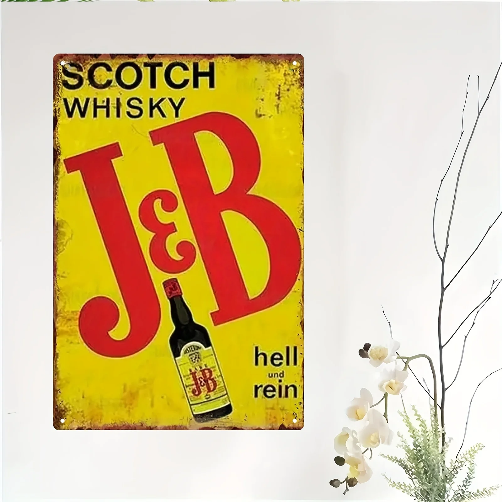 Vintage Metal Wall …