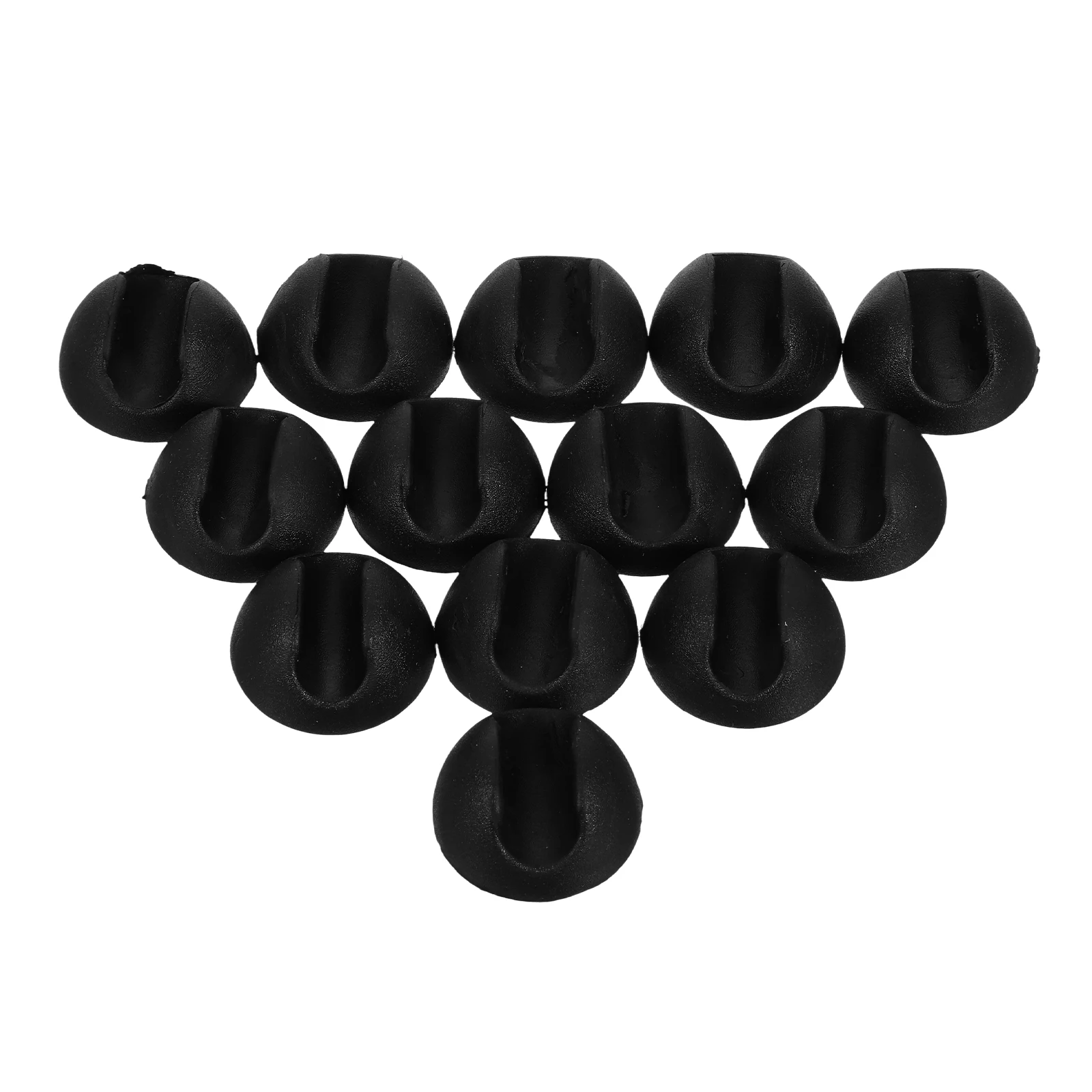 

12pcs Table Leg Pads Anti Slip Rubber Feet Furniture Protectors Hairpin Caps Floor Covers Non Scratch Wood Chair Leg Guards