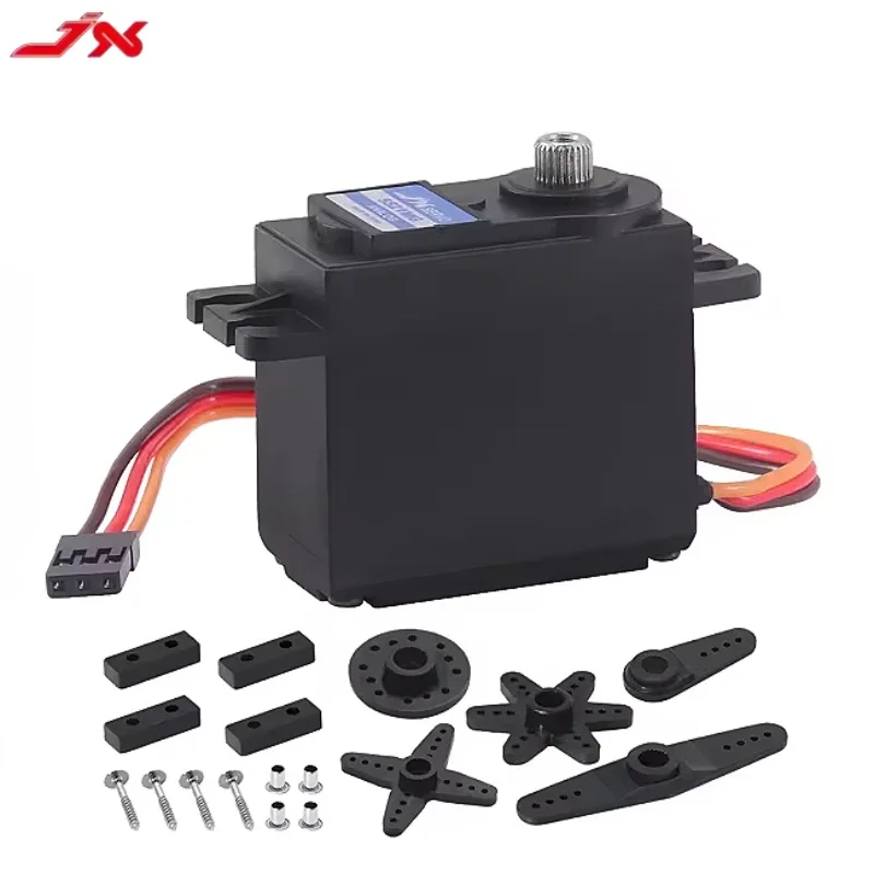 Jx servo PS-5521MG 20kg alto torque metal engrenagem standrd servo analógico para rc carro robô avião servo modelos rc peças de reposição