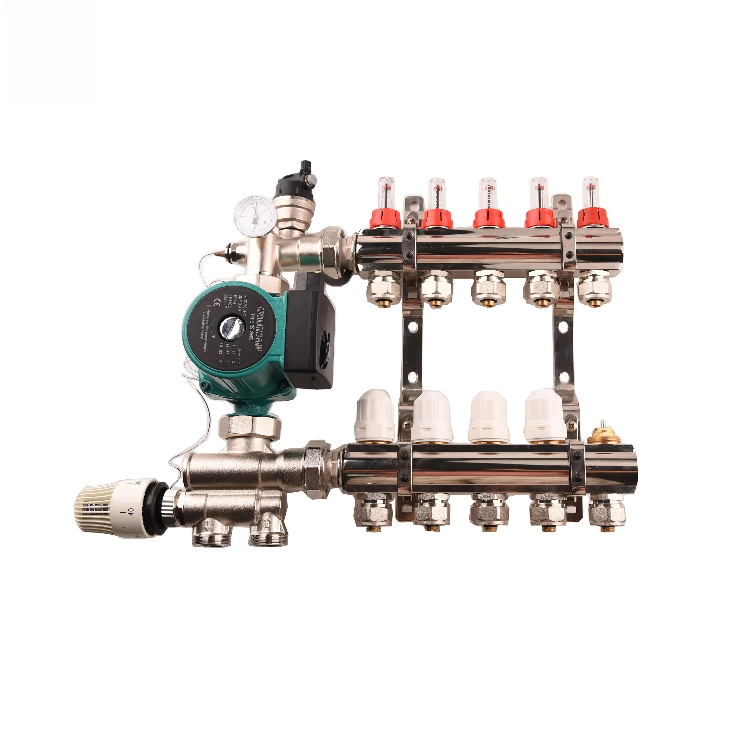 Floor Manifold Water Mixing Pump Kit Floor Radiant Heating