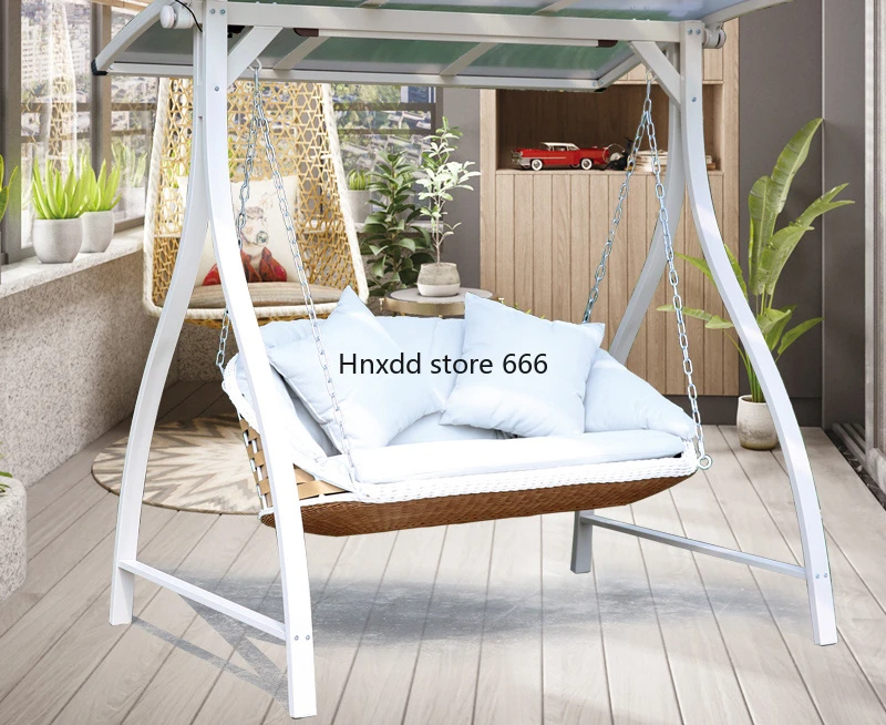 Adult courtyard garden balcony living room swing chair