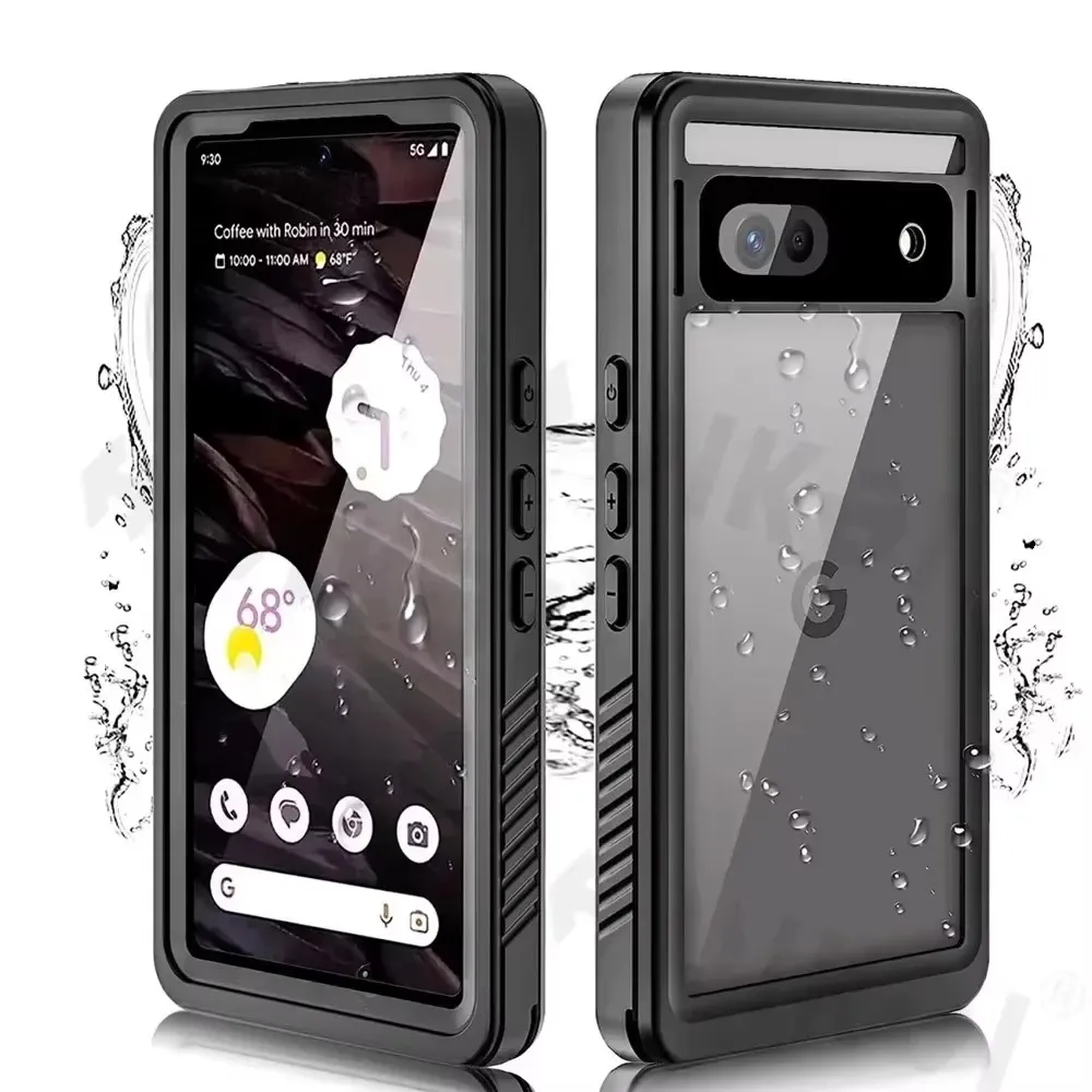 

Luxury Shockproof Armor Case IP68 Waterproof Case For Goolge Pixel 8 7 Pro Pixel 6a 7A Diving Swim Outdoor Sports Climbing Cover