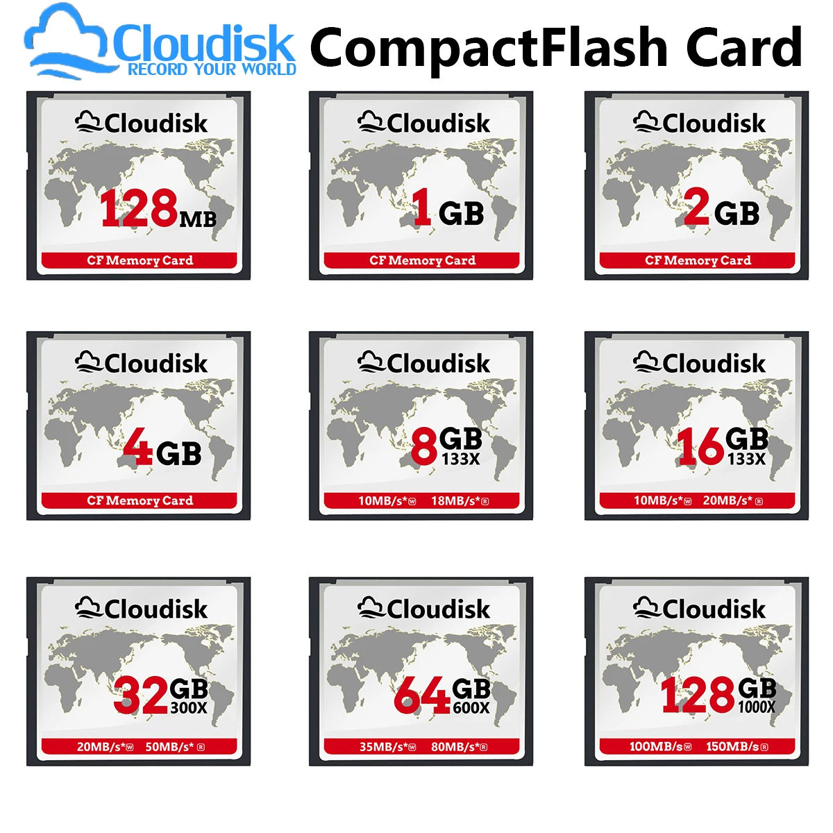 

2Pack CompactFlash Card 32GB 64GB 128GB Compact Flash CF Memory Card 4GB 8GB 16GB UDMA Speed Up Extreme CF Cards For Camera SLR