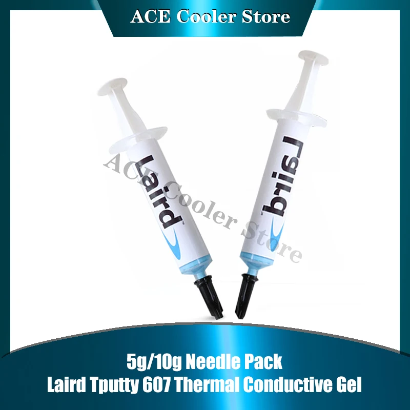 شحم السيليكون الحراري Laird Tputty 607 لإمدادات الطاقة VRAM للكمبيوتر والكمبيوتر المحمول. 5/10 جرام وصول جديد