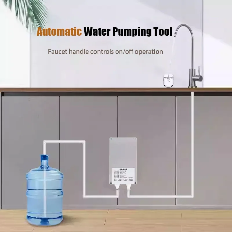 12V Electric Water Pump 2L/3.5L/min Automatic Suction Faucet Pump Caravan RV Camper Kitchen Tap Water Pump image 5