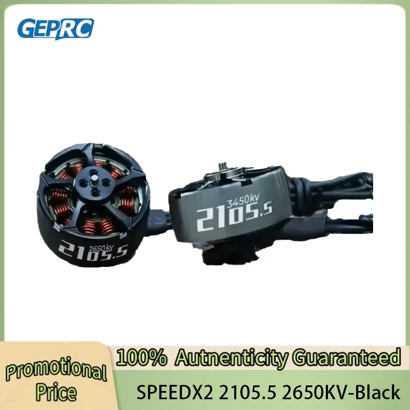 GEPRC SPEEDX2 2105.5 Brushless Motor 3450KV 2650KV 3-4S Motor 1.5mm for 3-5inch Toothpick Mini Long Range Drones