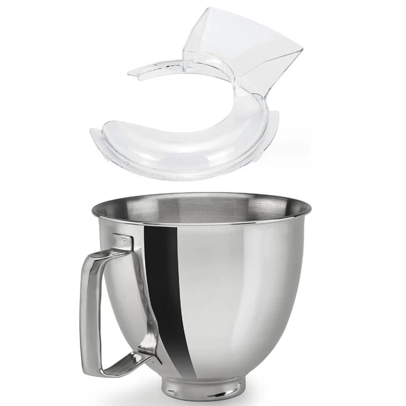 

AA81-для Kitchenaid 4,5-5QT, подставка для миксеров с наклонной головкой, комплект аксессуаров, чаша для смешивания + кронштейн для защиты от сброса, можно мыть в посудомоечной машине