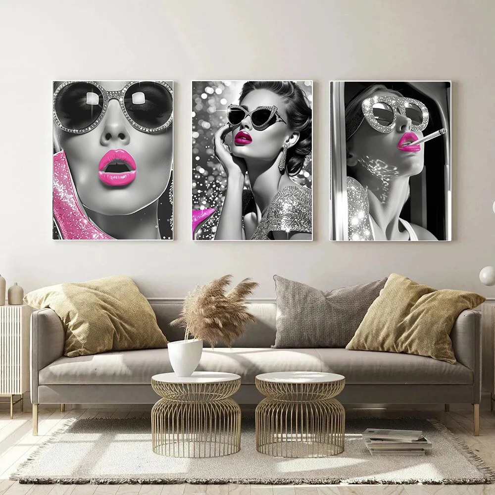 5D DIY Diamond Painting Personalized Girl Bathroom Mosaic Diamond Embroidery Art Picture Home Decoration Gift Set 2024 New