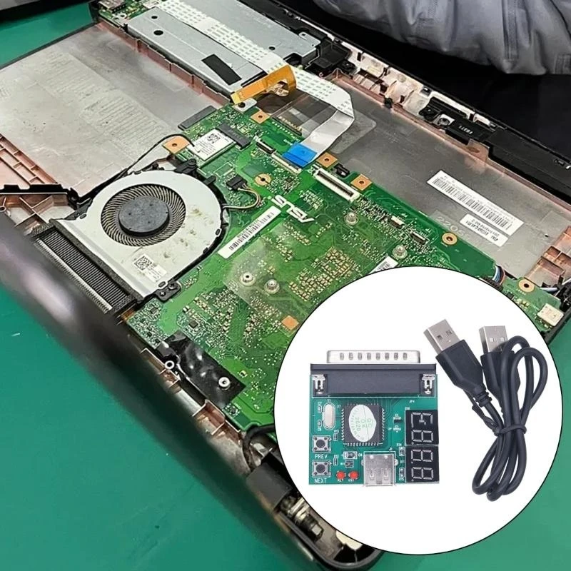 Испытательная карта с ошибкой компьютера USB Питание 4 цифр диагностической карты для ноутбук