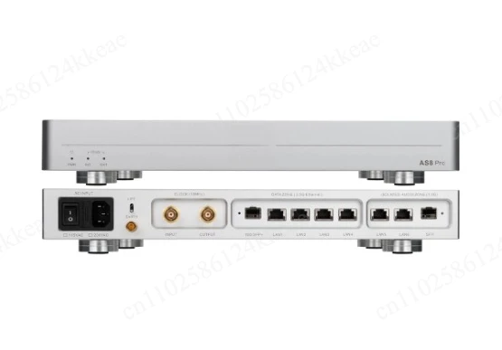 B-1  AS8 Pro Flagship Audio HIFI Fever Switch 2.5G 10G Optical Isolation Clock
