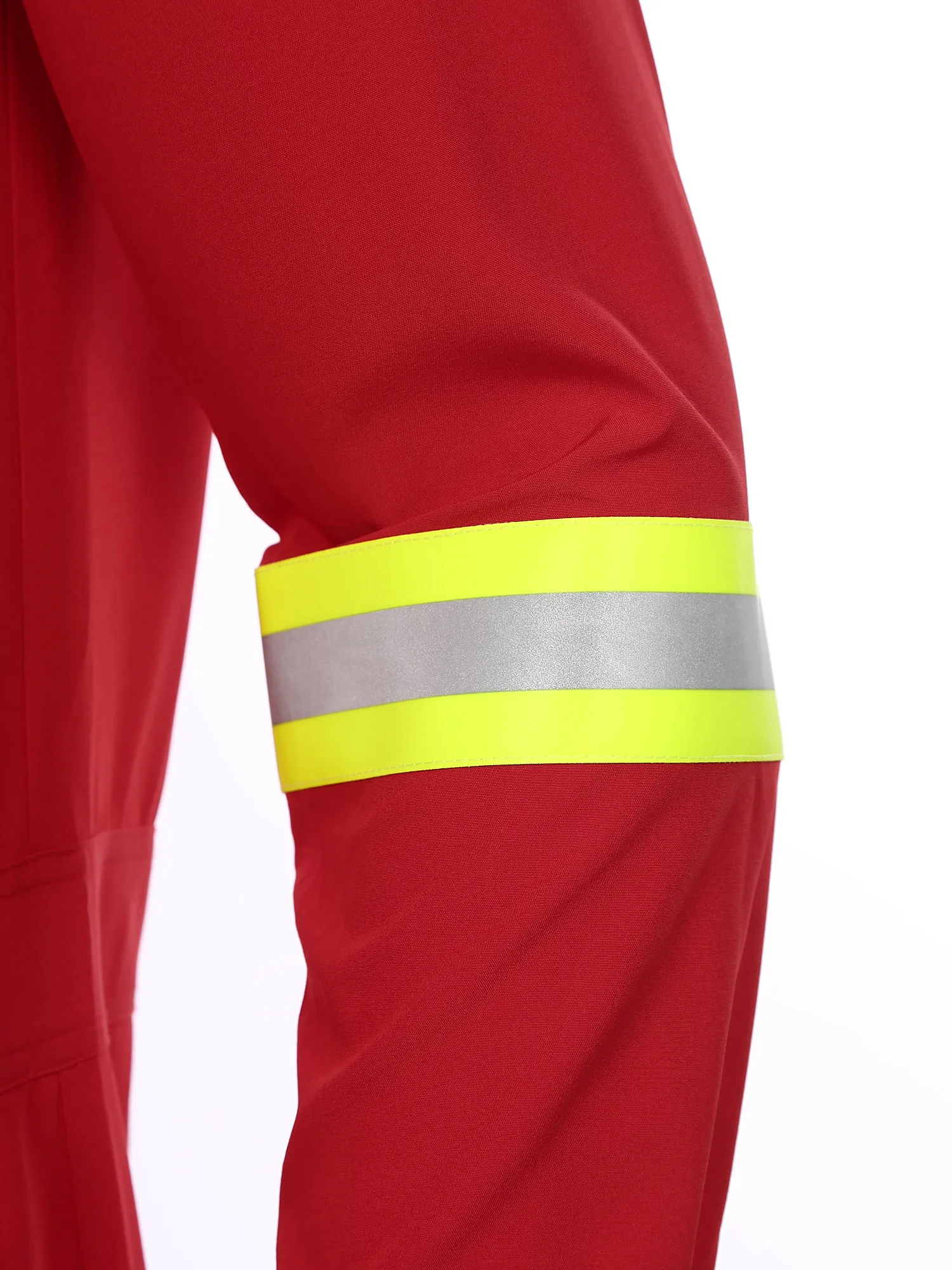 Herren Arbeits overalls gut sichtbare reflektierende Streifen Overall Langarm Reiß verschluss Overalls Feuerwehr mann Mechaniker Arbeits kleidung