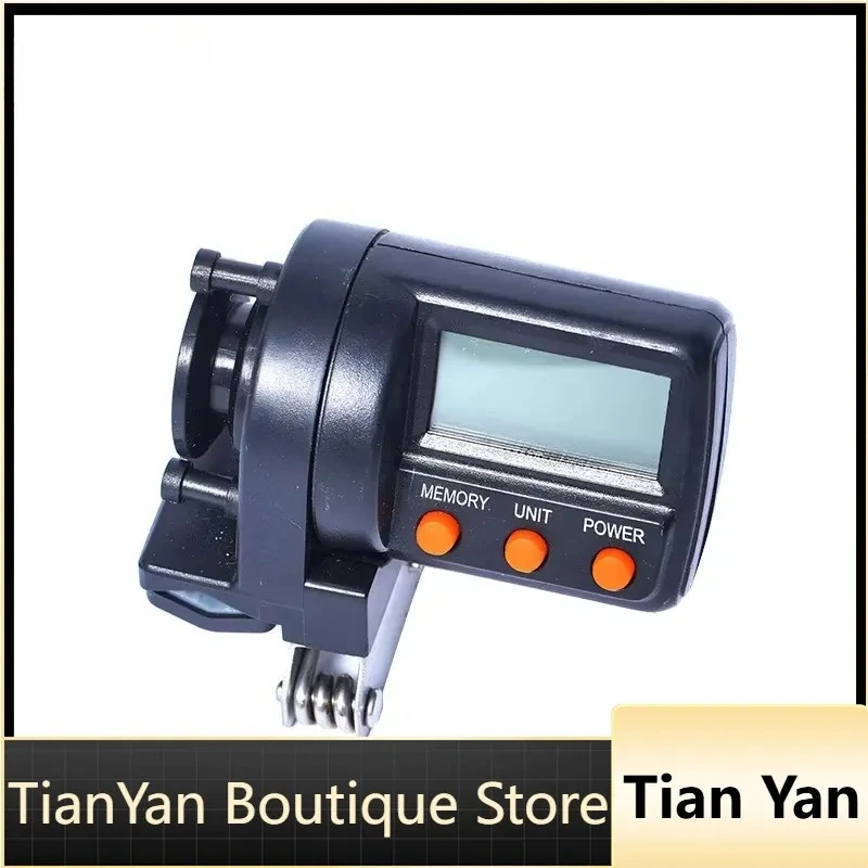 EE1 for Fishing Line Length Depth Gauge Counter 999m ft Digital Display Fishing Counter