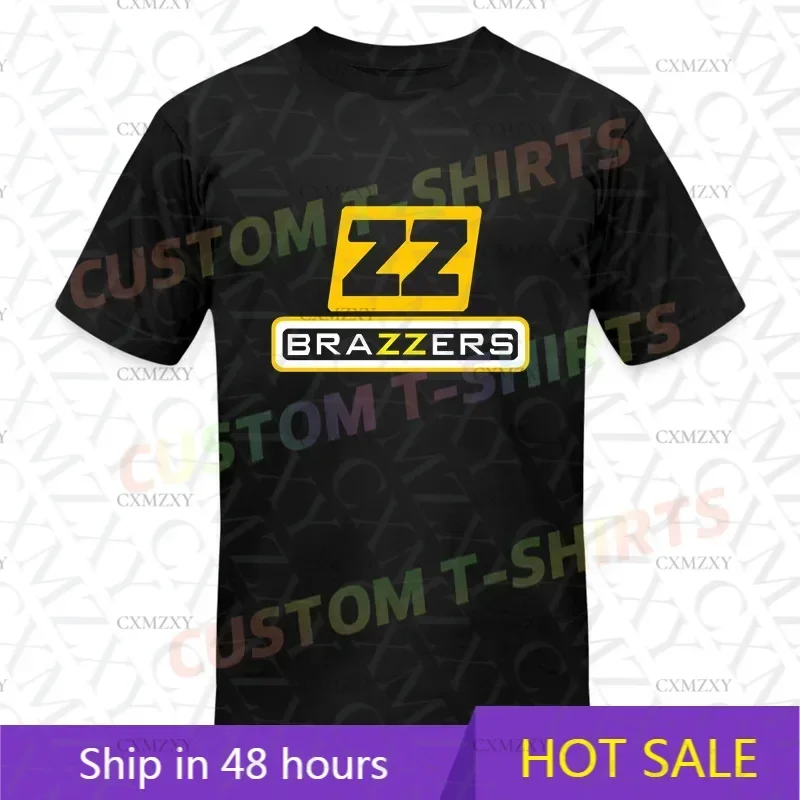 

2025 Men T Shirt Casual Fans Family Brazzer Logo T-shirt Graphic Summer Short Sleeves 100% Cotton S-3XL