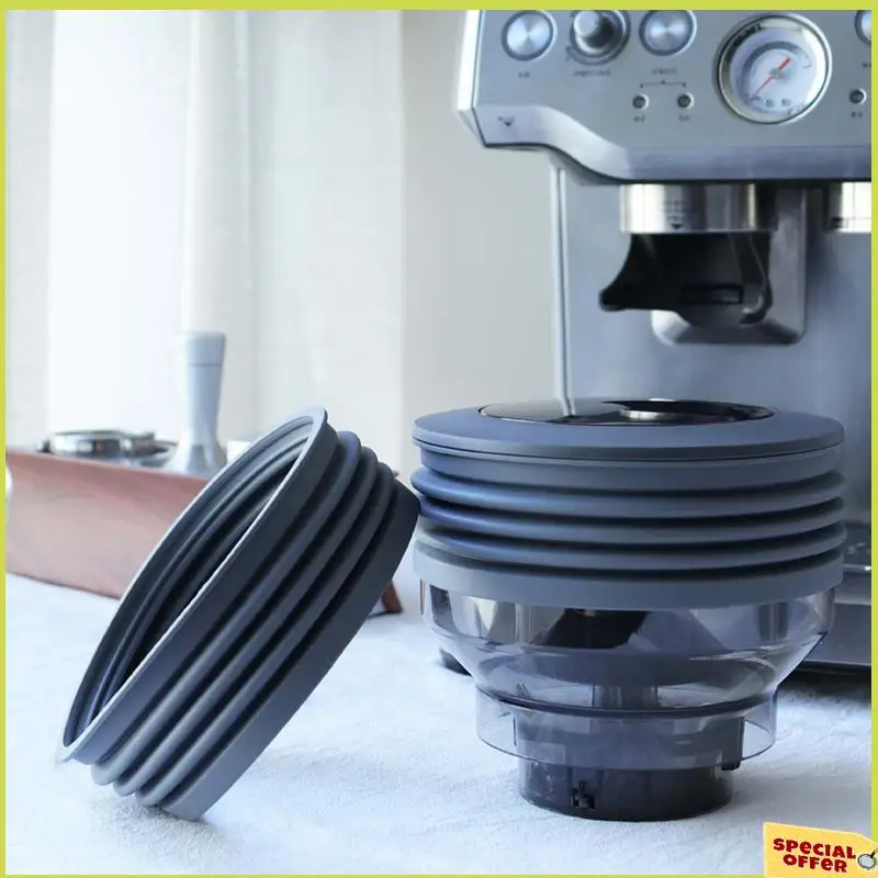 

A35R Silicone Bellow For Breville Barista Express, Single Dose Hopper For Breville Espresso Machine With Grinder