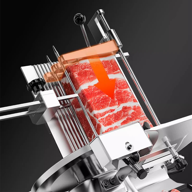 Vollautomatischer Slicer, kommerzieller Hot Pot, Restaurant, Hammel-Roll-Slicer, Rindfleisch-Roll-Slicer, Fleischschneider