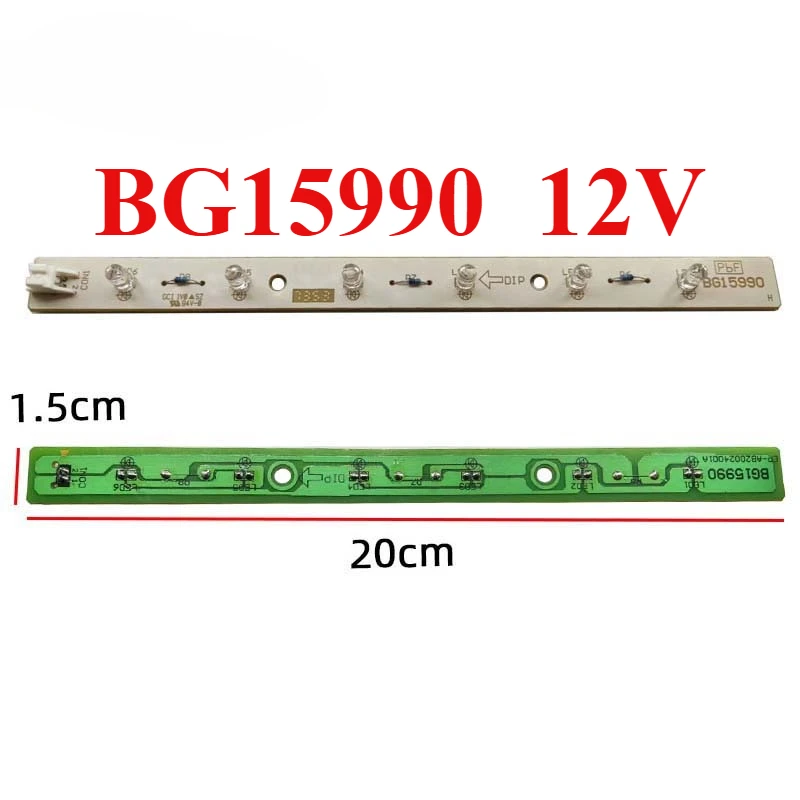 

Original BG15990 Refrigerator Light 12V 5 Lights LED Light Strip For Panasonic BCD-284WPBC(NR-C28VP2)