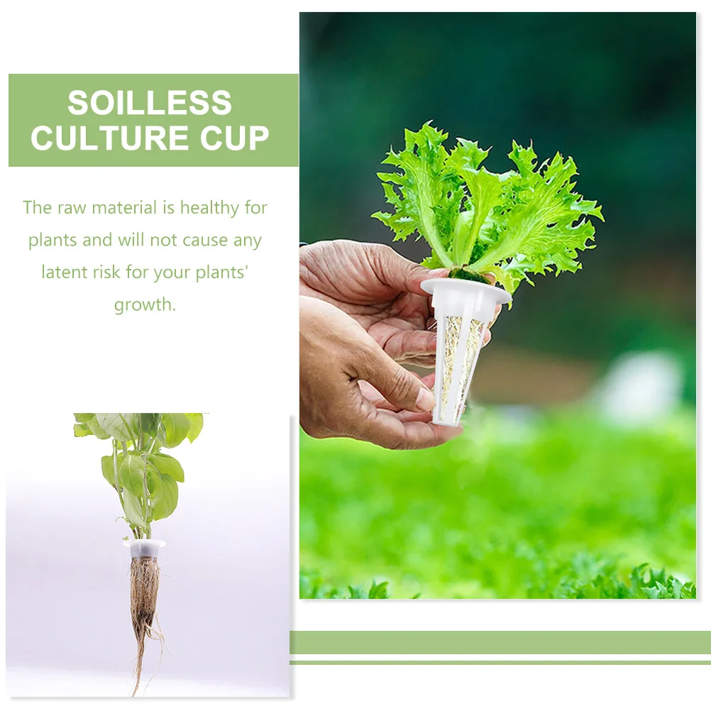 

Planting Basket Hydroponic Grow Baskets Sprout Cultivation Cup Net Cups Plastic Pots