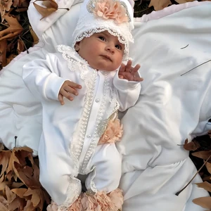 Dollbling-Conjunct of Luxury Clothing of the newborn baby, baby nursery, Hospital skirt, receiving blanket, breaking butterfly, pink lace, dollbling, 5pcs Main Main Sales Motherhood Girl - №2