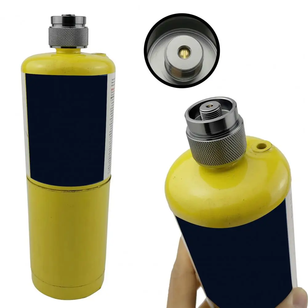 

Valve Aluminium Alloy Cylindrical Shape Portable Accessory for Propane Gas Can Burner for Propane Gas Can