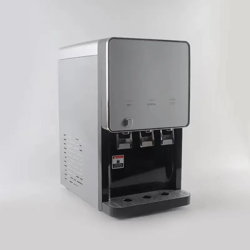 Distributore di acqua calda e fredda elettrico da appoggio nero cina