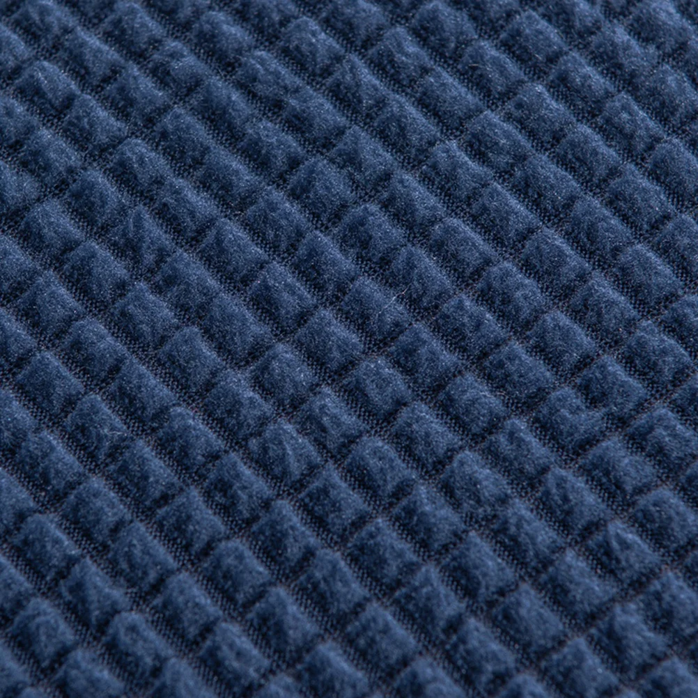 Capa de cadeira elástica elástica protetor de assento redondo para sala de jantar banquete de casamento hotel festa escritório 30-38cm