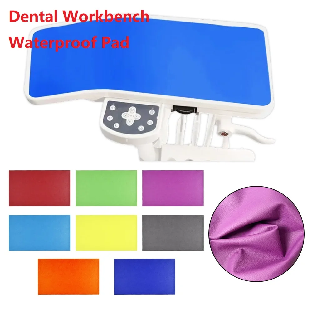 1pc Dental Chair Workbench Protective Pad Waterproof Leather Mat Anti-Slip And Wear-Resistant Dentistry Unit Tray Cover Tools