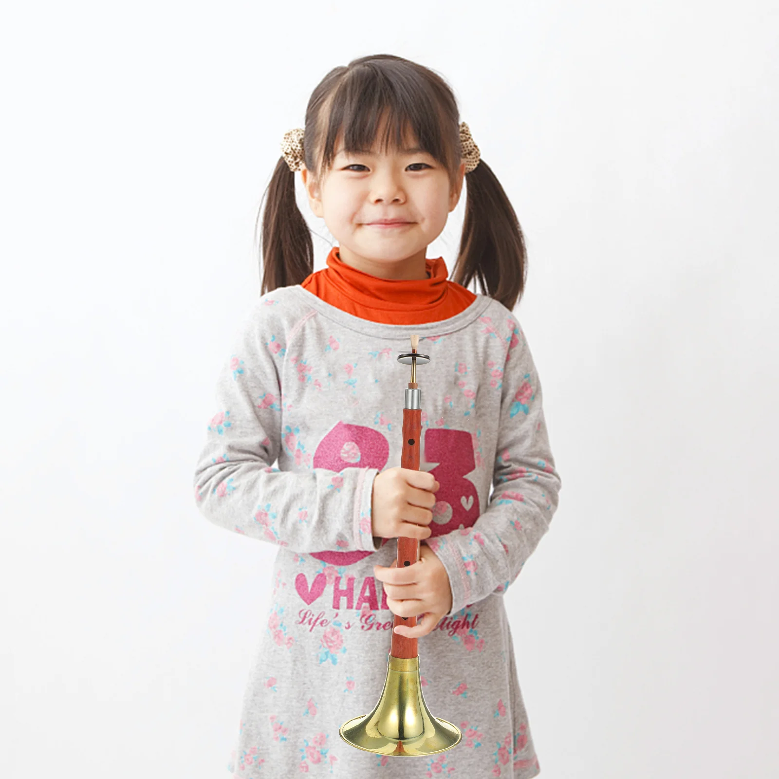 

D Adjustment Suona Horn Beginners Use Rosewood Musical Instruments Chinese Rosewood-made Traditional National