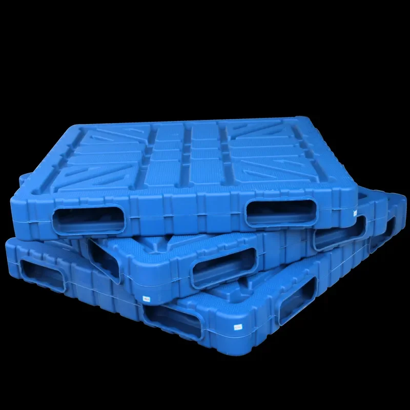 for High Quality 1210x1200x150mm Integrated Blow Molding European Pallet Heavy Duty Warehouse Storage Rack Solution
