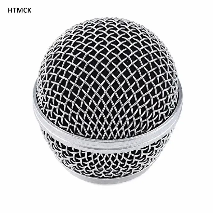 Microphone Grill Ball Mic Grille Cover Head Replacement