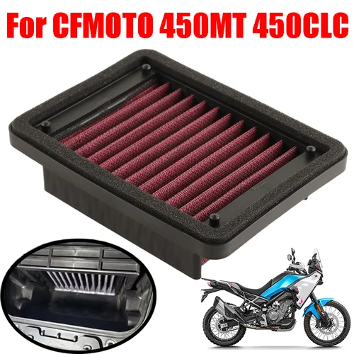 Imagen 1 del producto Para CFMOTO CF MOTO 450MT MT450 450CLC CLC450 450CL-C 450 CLC 450 CL-C accesorios de motocicleta filtro de aire de alto flujo limpiador para admisión