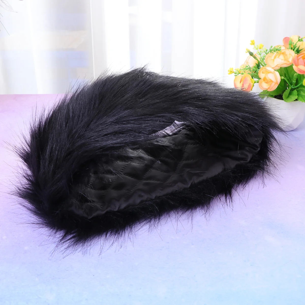 Hair Accessories Fur Headband Women Headdress Ear Muffs Girls Headwear Bands Warm Headwrap