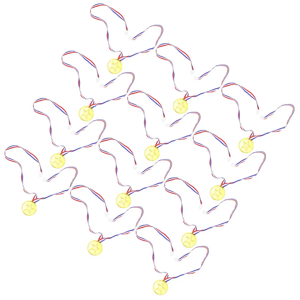 

12 шт. наградных медалей для выпускников детского сада, подвесные, имитация металла