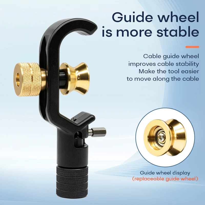 Fiber Optic Cable Cutter, Optical Cable Stripper, Integrated Horizontal and Vertical Cable Stripper, Fiber Optic Tools, Cable Outer Sheath Processing Tool, Compatible with Various Diameter Optical Cables, High-Quality Metal Material, Replaceable Blades