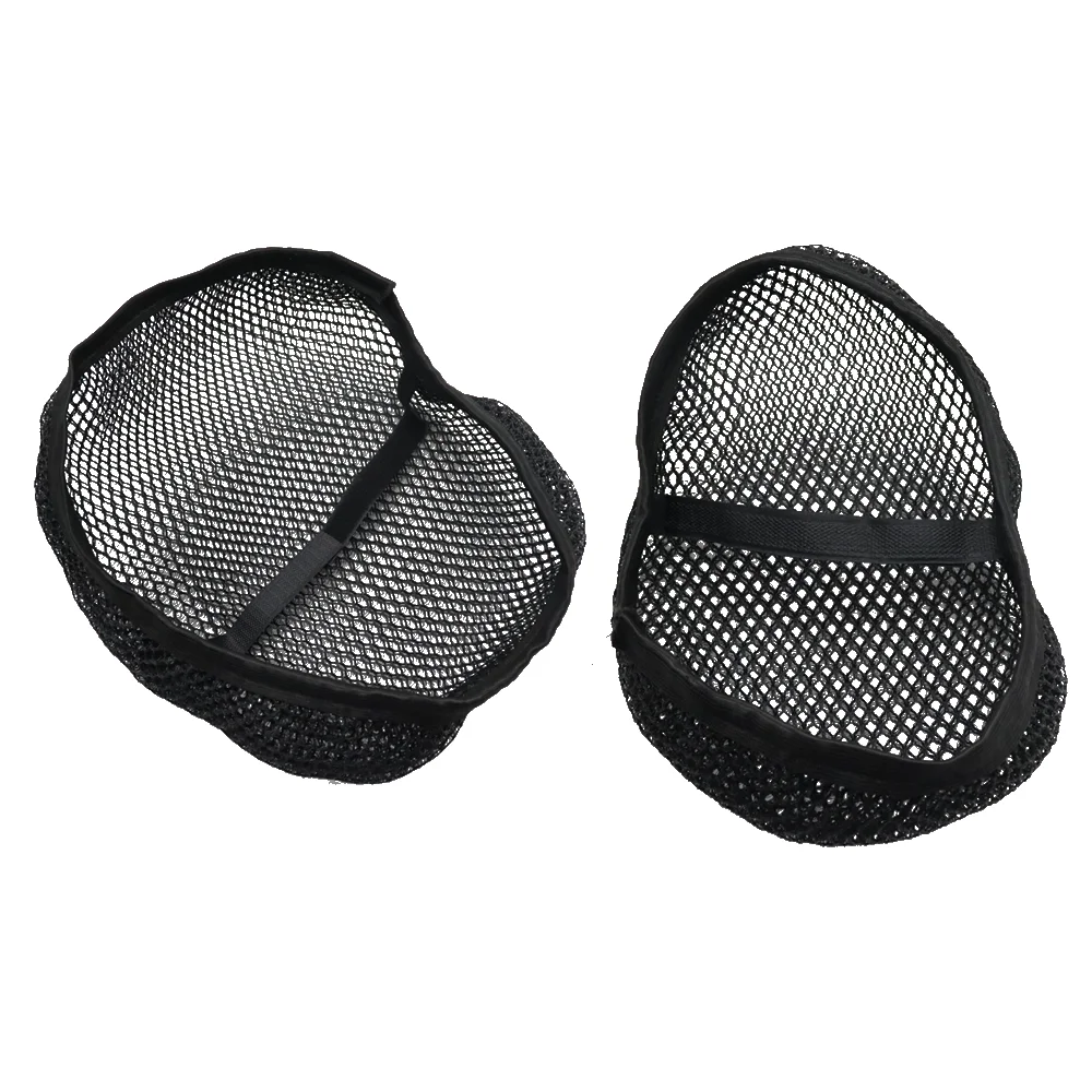For Kawasaki Z250 Z 250 Mesh Motorcycle Seat Cover 3D Elastic Motorbike Breathable Heat resistant Anti-Slip Protector Cover